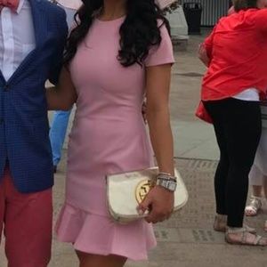 Likely Beckett Ruffle- Hem Body Con Dress